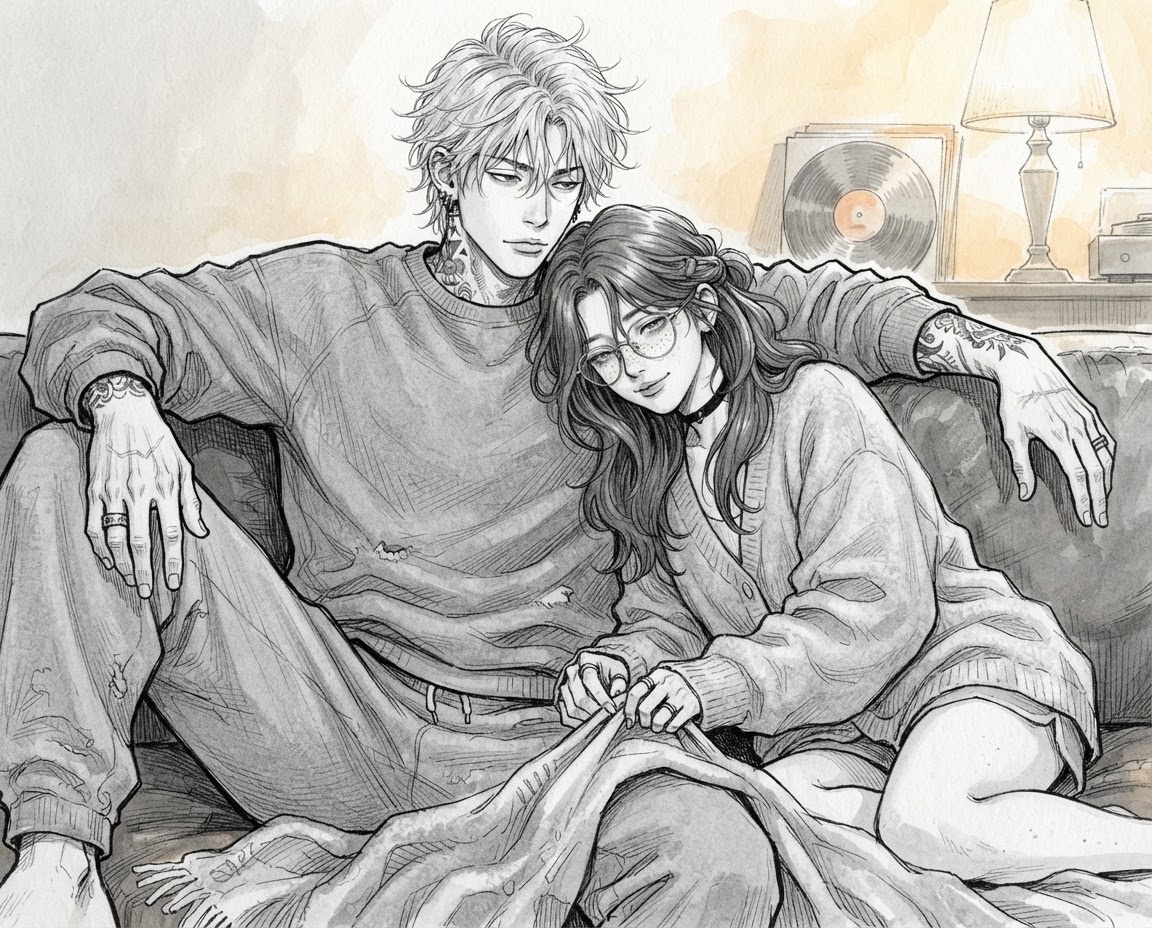 Inoue Graphite Noir, пример 2